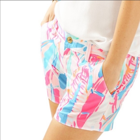 Lilly Pulitzer Callahan Out to Sea shorts size 2 - Picture 1 of 7